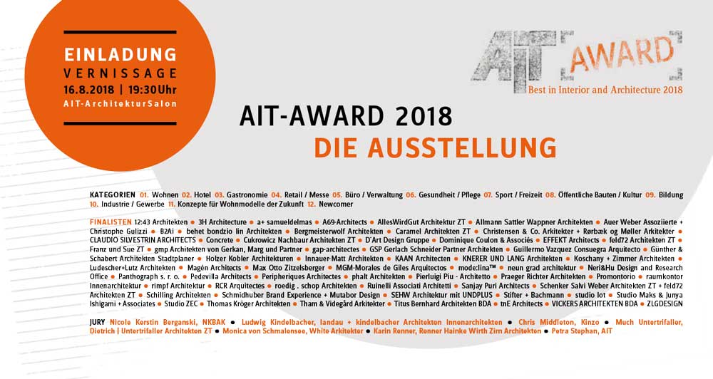 Einladung zum AIT Award
